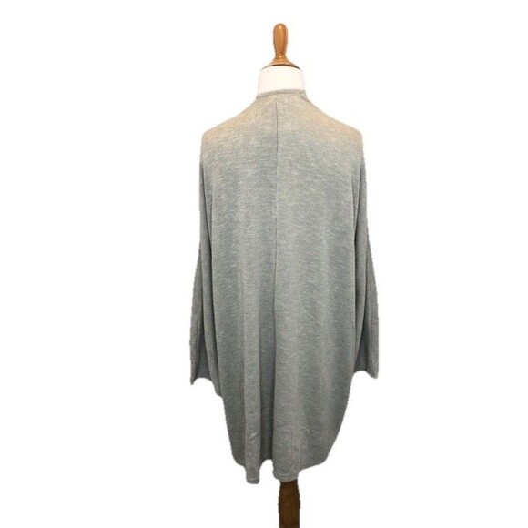 DONNI Ribbed Sweater Coat Open Front Tan Brand New One Size Fits Most - Picture 5 of 9